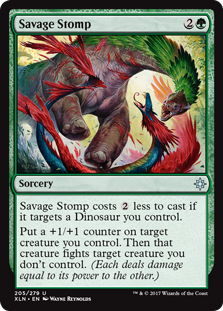 Savage Stomp (Ixalan) Near Mint - Nick Nack's Full Frontal Attack