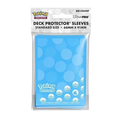 Pokemon 65-Pack Deck Protector: Energy Water Type