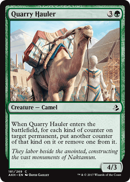 Quarry Hauler (Amonkhet) Near Mint - Nick Nack's Full Frontal Attack