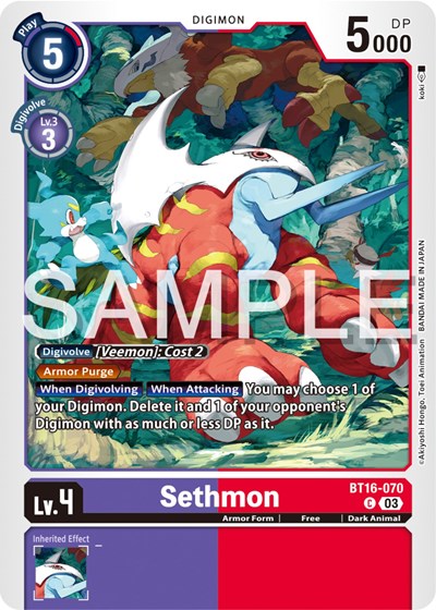 Sethmon (Beginning Observer) Near Mint