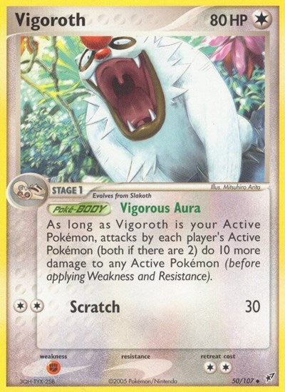 Vigoroth (Deoxys) Light Play