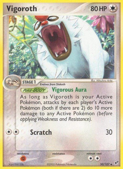Vigoroth (Deoxys) Light Play - Nick Nack's Full Frontal Attack