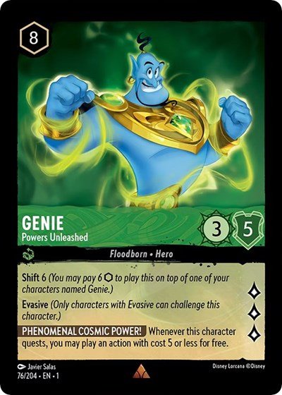Genie - Powers Unleashed (The First Chapter) Near Mint - Nick Nack's Full Frontal Attack