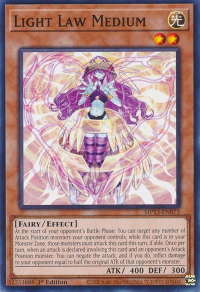 Light Law Medium (25th Anniversary Tin: Dueling Heroes Mega Pack) Light Play 1st Edition