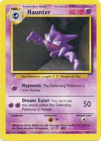 Haunter (Base Set) Light Play Unlimited
