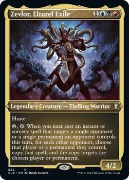 Zevlor, Elturel Exile (Etched Foil) (Commander Legends: Battle for Baldur's Gate) Near Mint Foil - Nick Nack's Full Frontal Attack