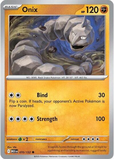 Onix (ME01: Mega Evolution) Near Mint