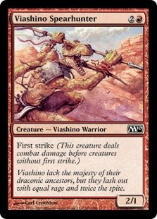 Viashino Spearhunter (Magic 2010 Core Set) Near Mint - Nick Nack's Full Frontal Attack