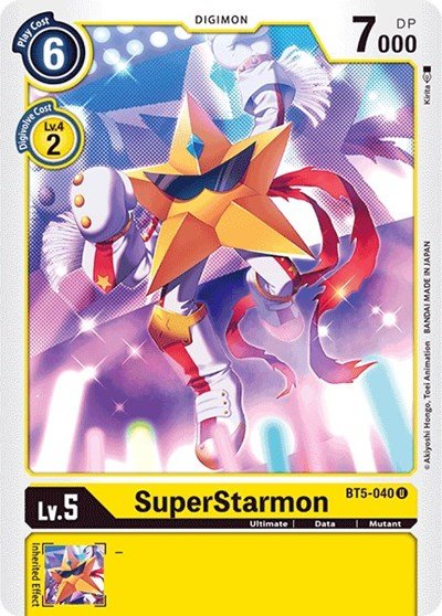 SuperStarmon (Battle of Omni) Near Mint - Nick Nack's Full Frontal Attack