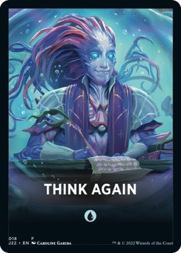 Think Again Theme Card (Jumpstart 2022) Near Mint