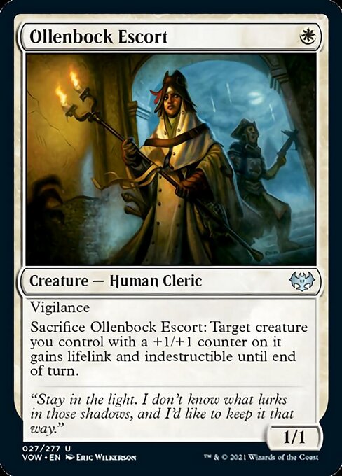 Ollenbock Escort (Innistrad: Crimson Vow) Near Mint