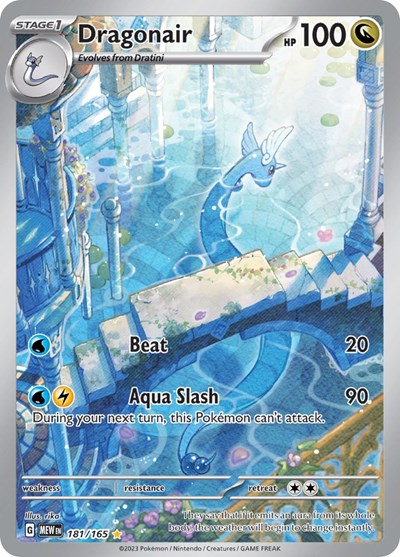 Dragonair - 181 (Scarlet and Violet: 151) Near Mint Holofoil
