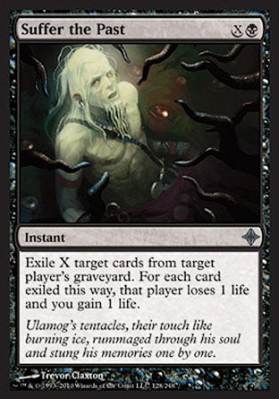 Suffer the Past (Rise of the Eldrazi) Light Play