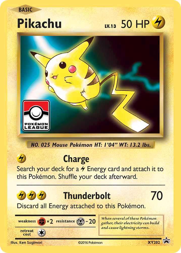 Pikachu (XY202) [XY: promociones de estrellas negras] 