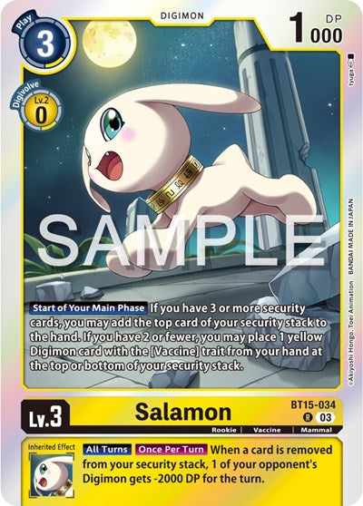 Salamon (Exceed Apocalypse) Near Mint Foil