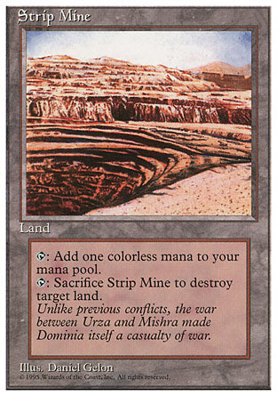 Strip Mine (4th Edition) Light Play