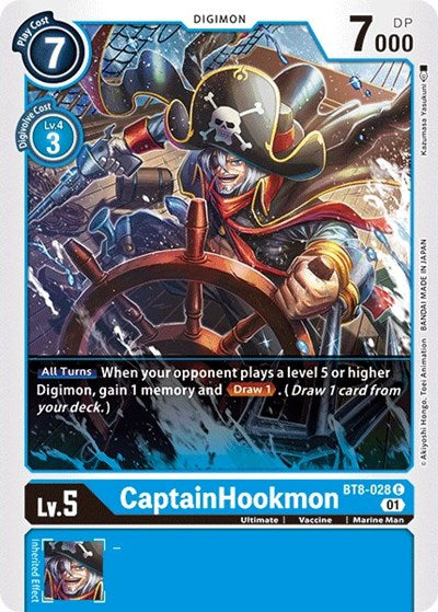 CaptainHookmon (New Awakening) Near Mint