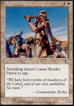 Border Patrol (Judgment) Light Play Foil - Nick Nack's Full Frontal Attack