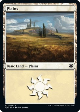 Plains (122) (Magic Game Night: Free-For-All) Near Mint