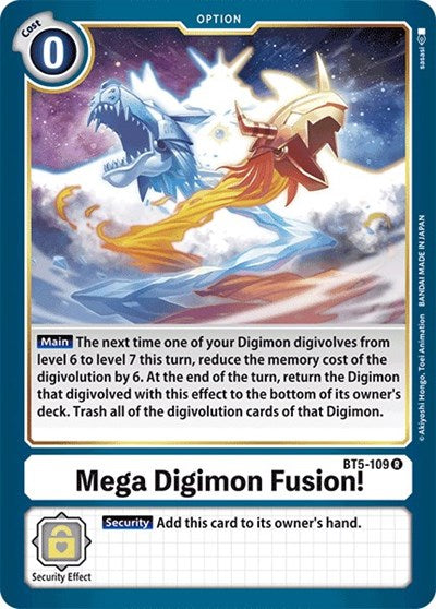 Mega Digimon Fusion! (Battle of Omni) Near Mint