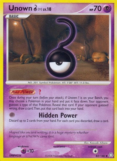 Unown (?) (Legends Awakened) Light Play