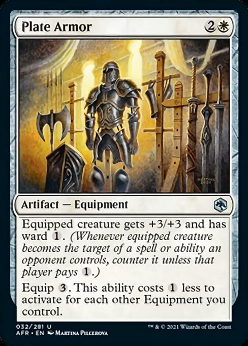 Plate Armor (Adventures in the Forgotten Realms) Near Mint - Nick Nack's Full Frontal Attack