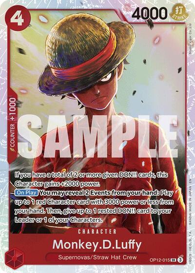 Monkey.D.Luffy (Legacy of the Master) Near Mint Foil - Nick Nack's Full Frontal Attack