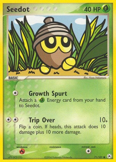 Seedot (Hidden Legends) Light Play