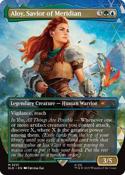 Aloy, Savior of Meridian (Secret Lair) Near Mint - Nick Nack's Full Frontal Attack