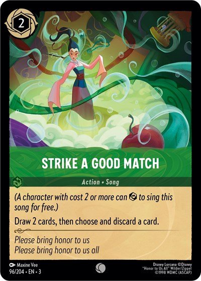 Strike a Good Match (Into the Inklands) Near Mint - Nick Nack's Full Frontal Attack