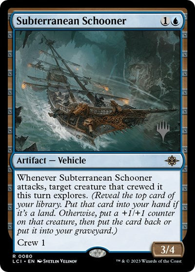 Subterranean Schooner (Promo Pack: The Lost Caverns of Ixalan) Near Mint Foil