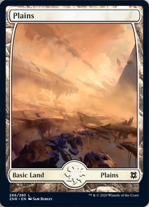 Plains (266) (Zendikar Rising) Near Mint - Nick Nack's Full Frontal Attack
