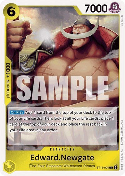 Edward.Newgate (Ultra Deck: The Three Brothers) Near Mint Foil - Nick Nack's Full Frontal Attack