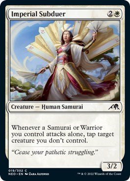 Imperial Subduer (Kamigawa: Neon Dynasty) Near Mint - Nick Nack's Full Frontal Attack