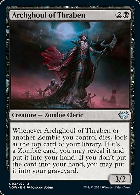 Archghoul of Thraben (Innistrad: Crimson Vow) Near Mint - Nick Nack's Full Frontal Attack
