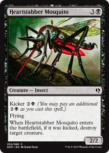 Heartstabber Mosquito (Duel Decks: Zendikar vs Eldrazi) Light Play