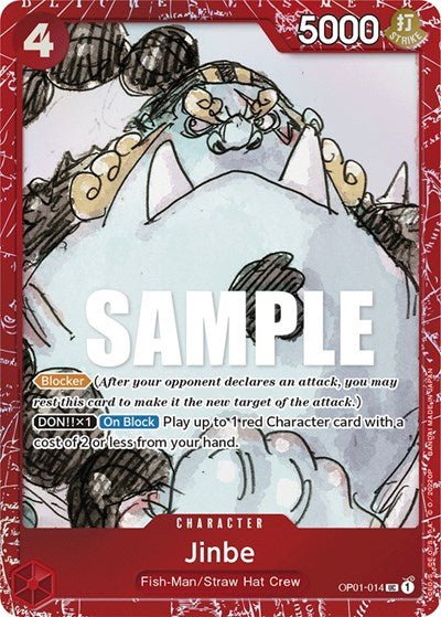 Jinbe (Premium Card Collection -ONE PIECE FILM RED Edition-) (One Piece Promotion Cards) Near Mint Foil - Nick Nack's Full Frontal Attack