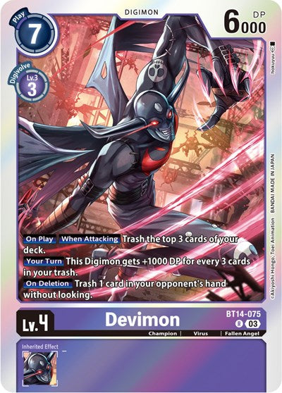 Devimon (Blast Ace) Near Mint