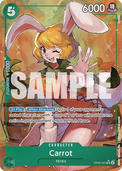 Carrot (023) (Parallel) (Two Legends) Near Mint Foil