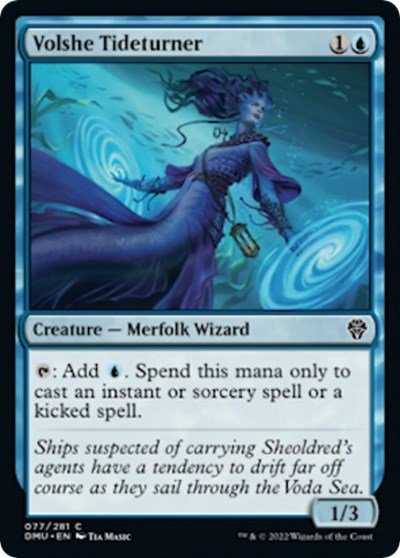 Volshe Tideturner (Dominaria United) Near Mint Foil - Nick Nack's Full Frontal Attack