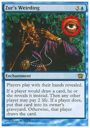 Zur's Weirding (8th Edition) Near Mint - Nick Nack's Full Frontal Attack