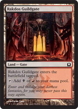 Rakdos Guildgate (Return to Ravnica) Near Mint - Nick Nack's Full Frontal Attack