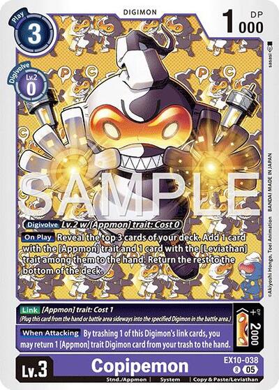 Copipemon (Sinister Order) Near Mint Foil - Nick Nack's Full Frontal Attack