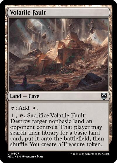 Volatile Fault (Commander: Modern Horizons 3) Near Mint - Nick Nack's Full Frontal Attack