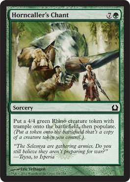Horncaller's Chant (Return to Ravnica) Near Mint - Nick Nack's Full Frontal Attack