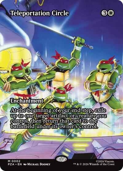 Teleportation Circle (Borderless) (Teenage Mutant Ninja Turtles Eternal-Legal) Near Mint Foil