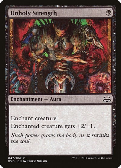 Unholy Strength (Duel Decks: Anthology) Near Mint