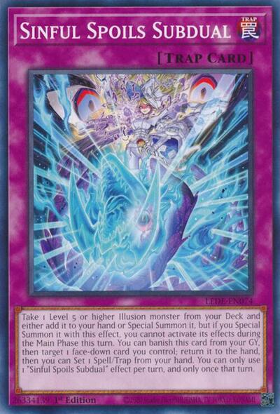 Sinful Spoils Subdual (Legacy of Destruction) Near Mint 1st Edition - Nick Nack's Full Frontal Attack
