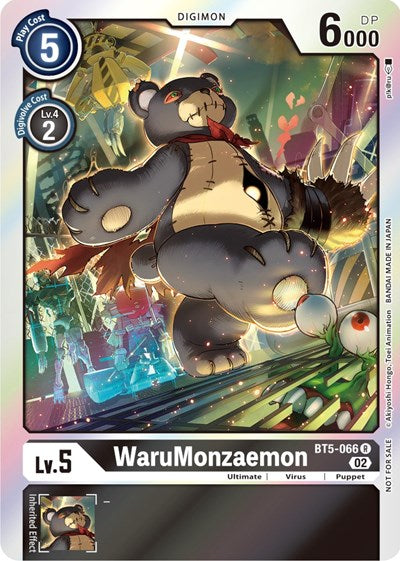 WaruMonzaemon (Official Tournament Pack Vol. 7) (Battle of Omni) Near Mint Foil