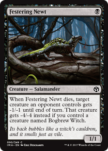 Festering Newt (Iconic Masters) Near Mint - Nick Nack's Full Frontal Attack